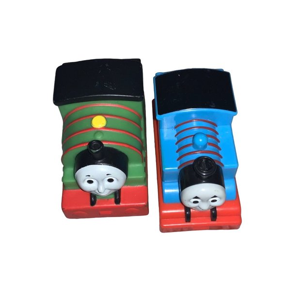 Thomas the Train and Friend Percy Chunky Plastic Push Train Engines - Picture 6 of 9